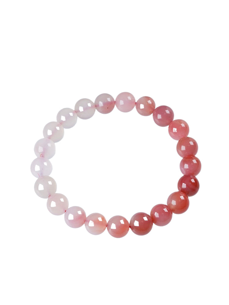 【8-24 JEWELRY】Rainbow salt Source agate 10MM bracelet