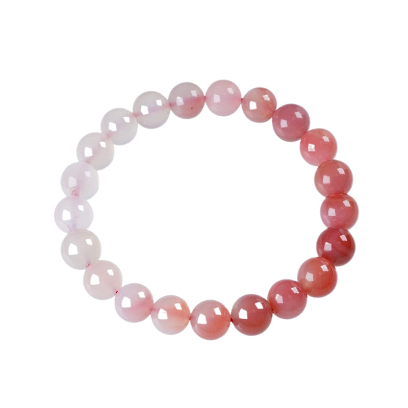【8-24 JEWELRY】Rainbow salt Source agate 10MM bracelet